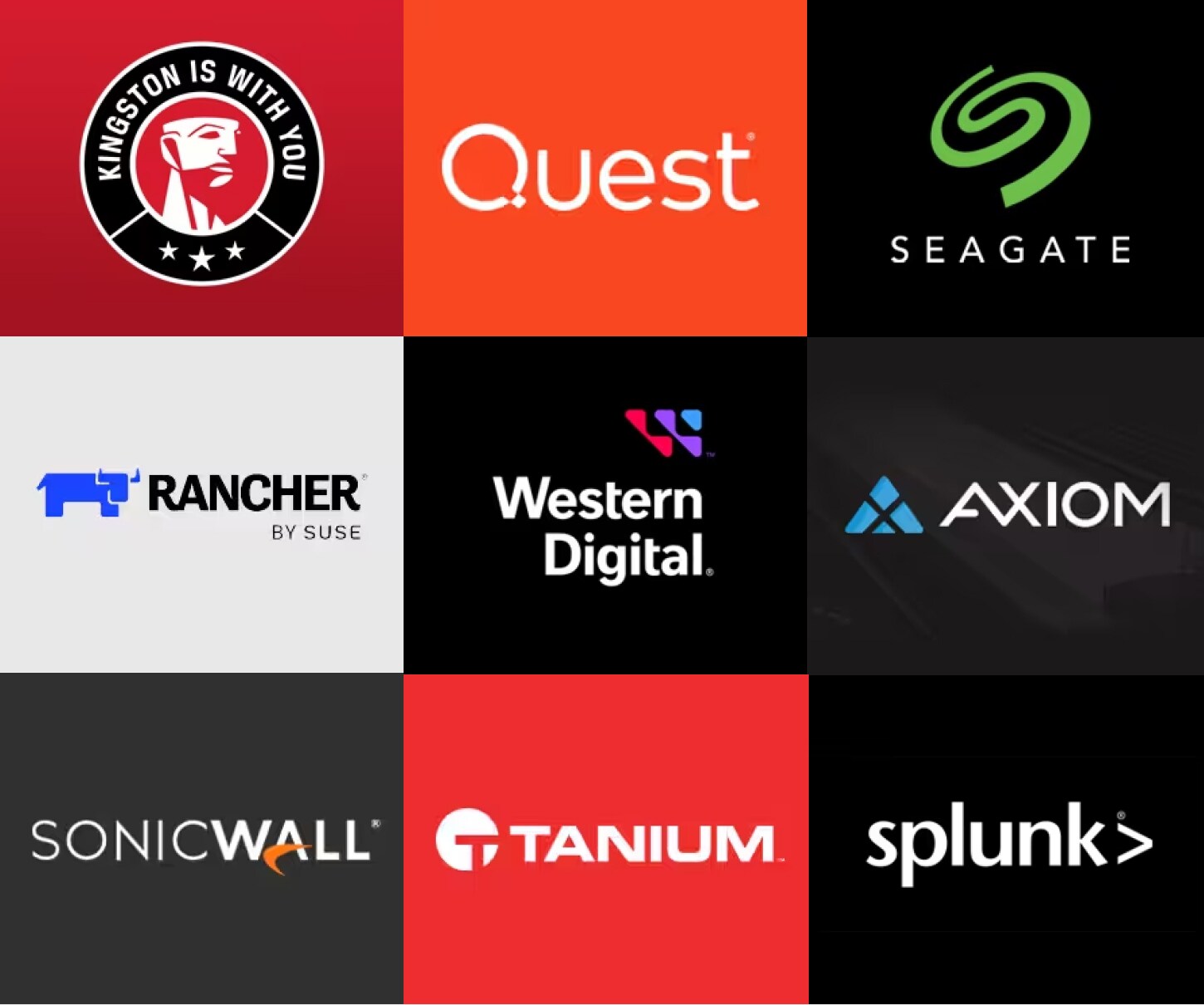 Image showing logos of all the companies here